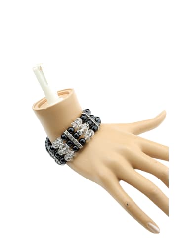 collezione alessandro Armband " Alice " in schwarz