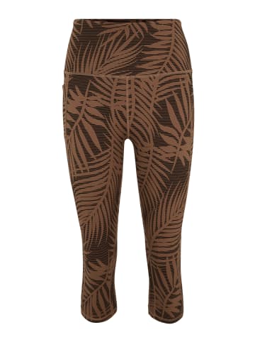 Venice Beach 3/4-Tights VB Amelia in AOP palm nougat