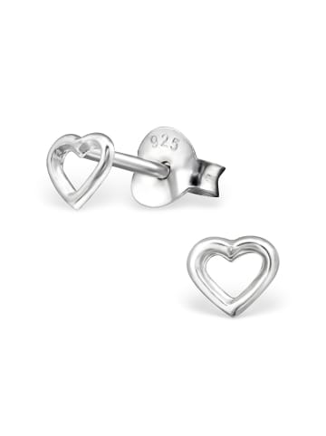 Bungsa Ohrstecker in Silber