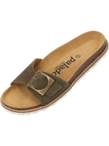 Palado Pantoletten Sardo Corda in Khaki