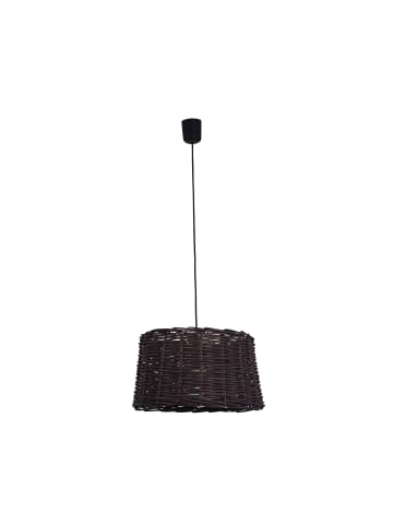 näve Pendelleuchte "Basket" in braun - (L)38 cm x (B)38 cm x (H)22 cm