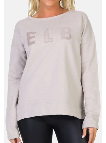 ELBSAND Sweatshirt 'Ajuna' in beige