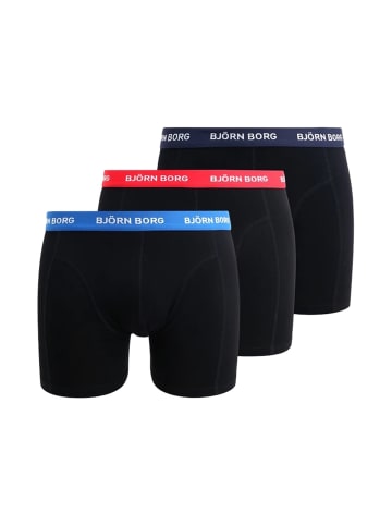 Björn Borg Boxershorts 'Solid' in schwarz