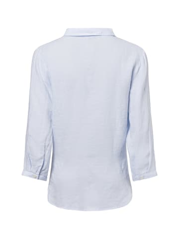 Franco Callegari Leinenbluse in hellblau - 0029