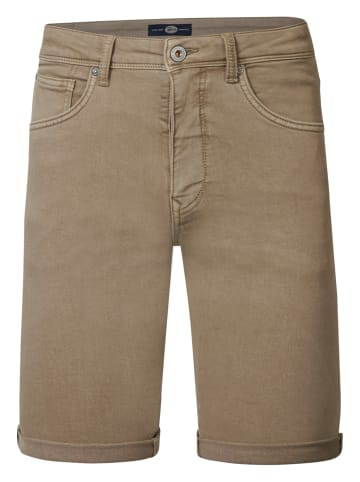 Petrol Industries Jackson Farbige Denim-Shorts Sungreet in Braun