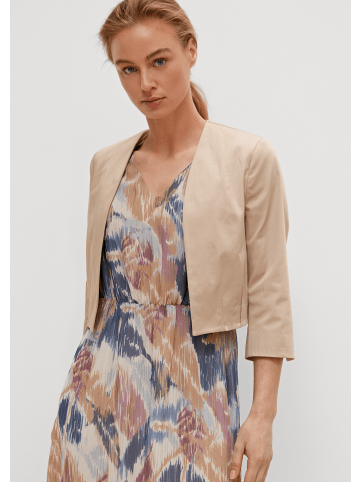 comma Jacken Bolero 3/4 Arm in Beige