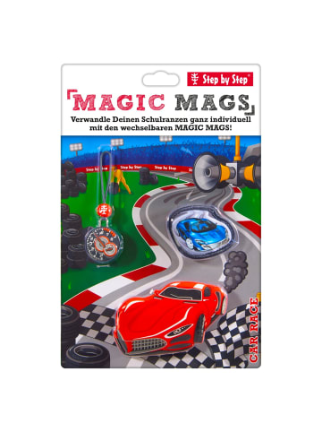 Step by Step Ranzen-Zubehör-Set MAGIC MAGS in Car Race Mike
