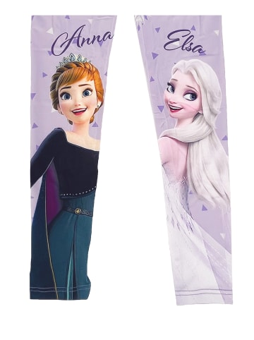 Disney Frozen Mädchen Leggings mit Anna & Elsa Motiv von Disney in Lila