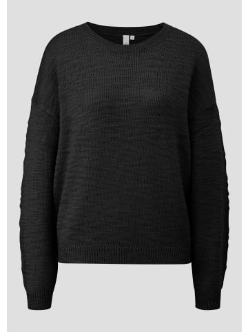 QS Strickpullover in 9999_schwarz
