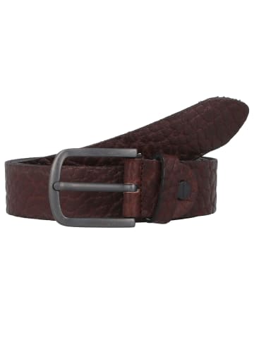 Vanzetti Gürtel Leder dunkelbraun