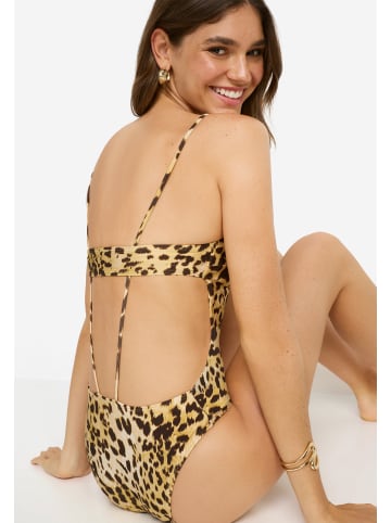 LSCN BY LASCANA Badeanzug in leopard