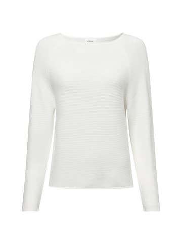 s.Oliver Strickpullover in ecru - 0001