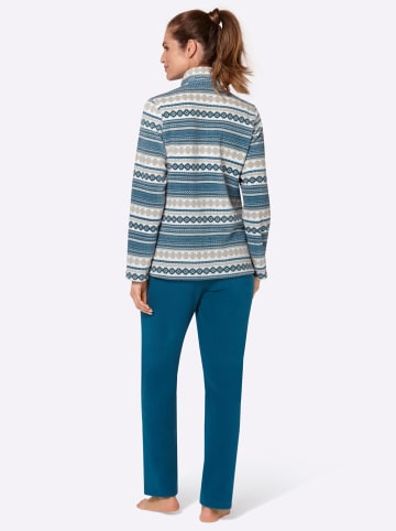 WITT WEIDEN Hausanzug in petrol-gemustert