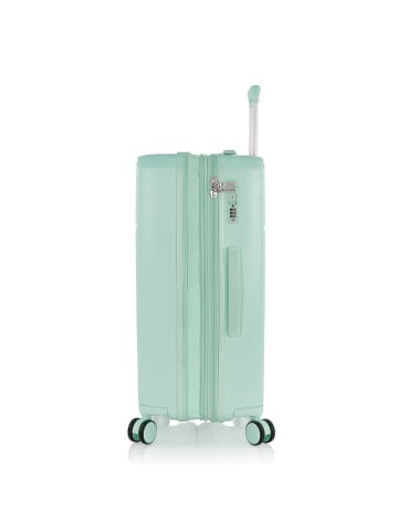 Heys Pastel 4 Rollen Trolley M 66 cm mit Dehnfalte mint