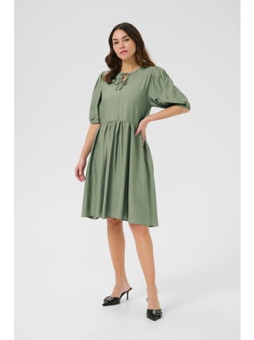Kaffe Kleid KAmariana Regular fit in Oil Green