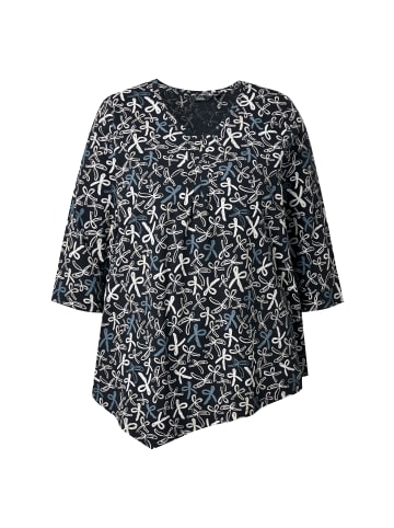 Ulla Popken Shirt in schwarz