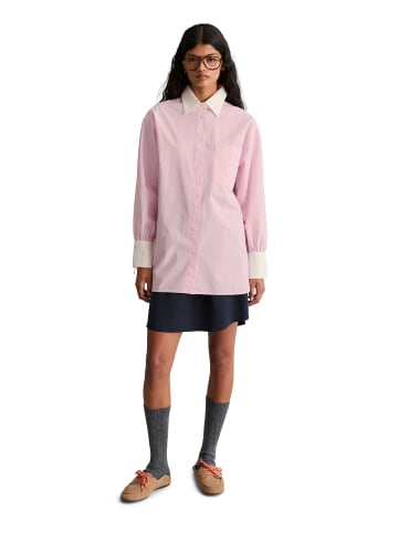 Marc O'Polo DENIM Streifenbluse loose in Light Pink