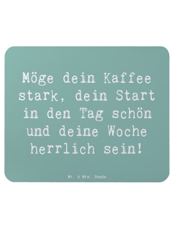 Mr. & Mrs. Panda Mauspad Spruch Selbstzweifel Überwinden mit Spruch in Meeresbrise