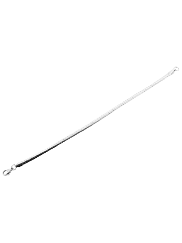 Adeliás Damen Armband aus Edelstahl 21 cm in silber