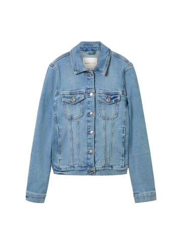 TOM TAILOR Denim Jeansjacke in Light Stone Blue Denim