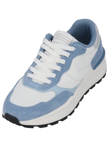 Marc O'Polo Schnürschuhe in offwhtie/fpring blue