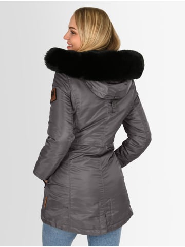 Navahoo Winterjacke B873 in Anthrazit