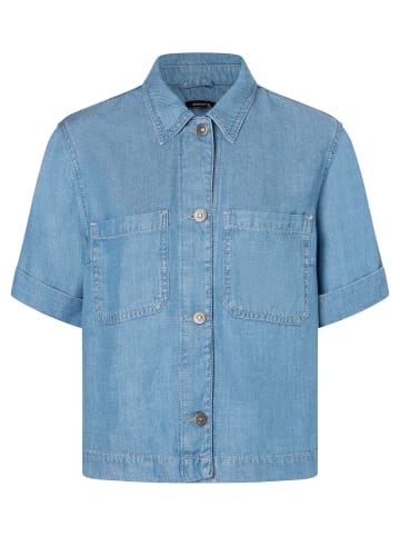 More & More Jeansbluse in light blue denim