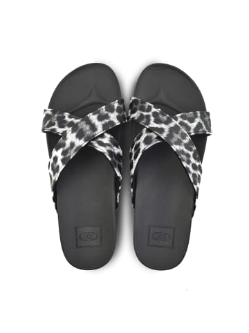 Brasileras Pantoletten "Pardo" in Schwarz