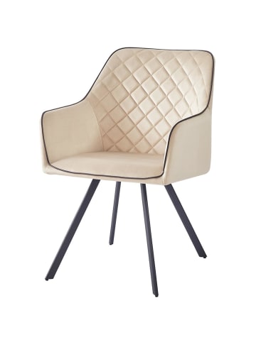 Kayoom Stuhl Amber in beige