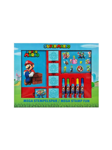 Super Mario Mega-Stempelset Kreativer Stempelspaß