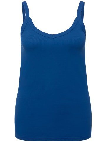 Ulla Popken Strick-Top in azurblau