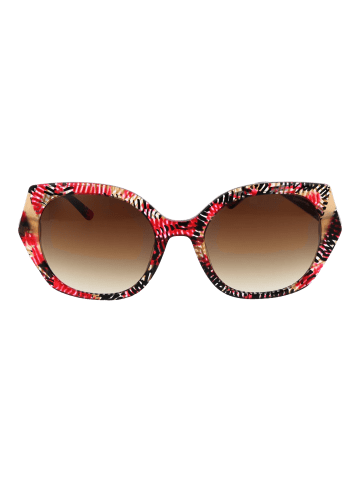 comma Frauen Sonnenbrille Geometrisch Mehrfarbig