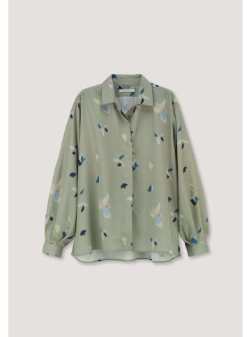 Hessnatur Bluse Oversize in seegras