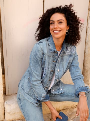 WITT WEIDEN Jeans-Jacke in blue-bleached