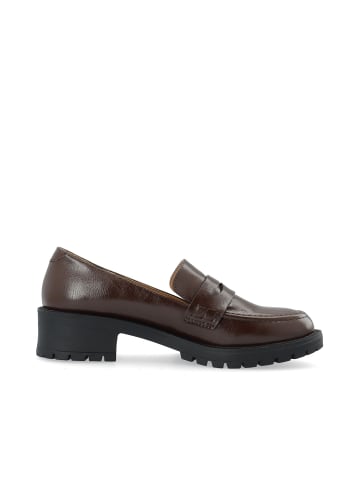 Bianco Penny Loafer in Brown