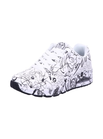 Skechers Schnürschuhe UNO - PROCESS SKETCH in Weiß