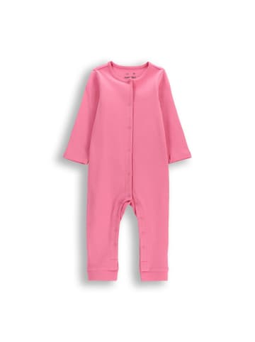 MOKIDA Baumwollstrampler mit langen Beinen in rosa