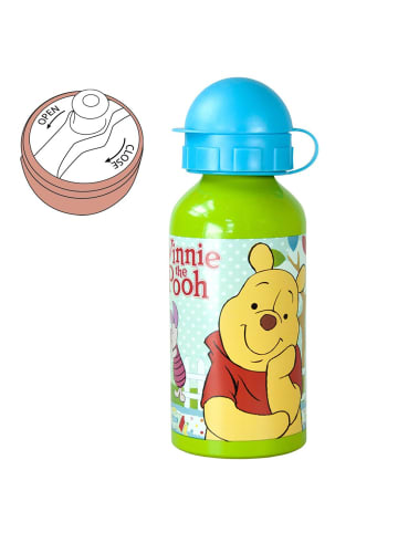 Winnie Puuh Alu-Trinkflasche Pooh | 400 ml | Winnie Puuh | Sport-Aluminium-Flasche