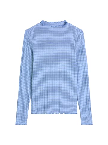 Marc O'Polo DENIM Ripp-Longsleeve slim in Medium Blue