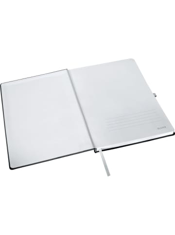 Leitz Notizbuch Style HC A4 kariert satin schwarz