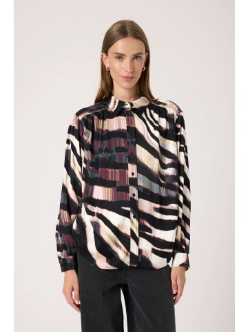 Soaked in Luxury Langarm - Hemd SLCiela Lockere Passform in Animalistic Print