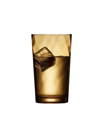 Lyngby Glas Highball Vienna in Amber