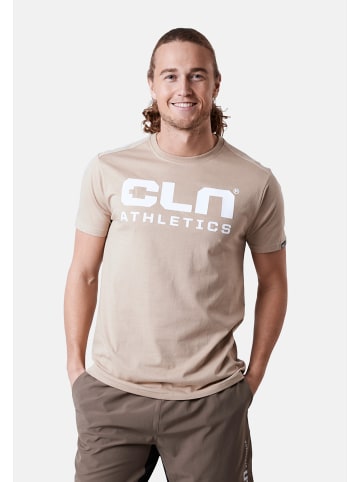 CLN Athletics T-Shirt Promo in beige