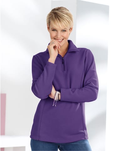 Sieh an! Fleece-Shirt in lila