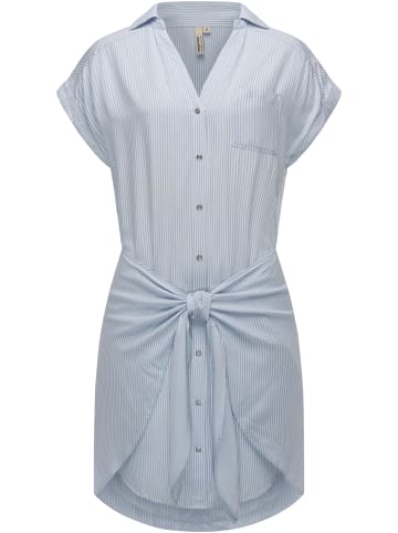 ragwear Blusenkleid Bahaya Stripe in Cloud
