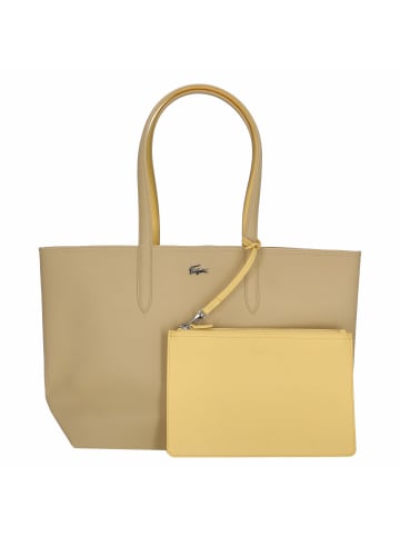 Lacoste Anna - Shopper 35 cm in croissant consilk