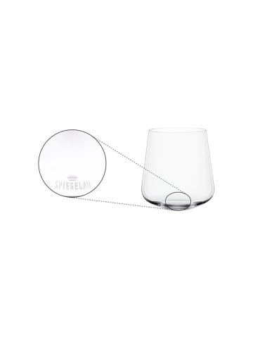 Spiegelau 4er Set Wassergläser Definition 425 ml transparent in transparent