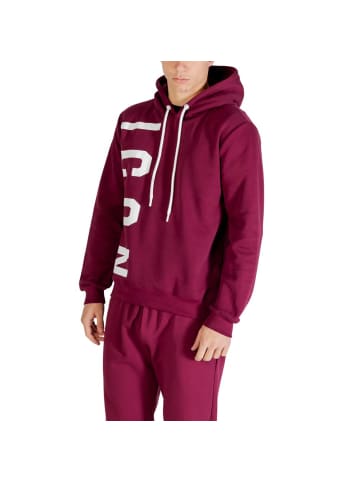 Icon Bordeaux Baumwolle Hoodie