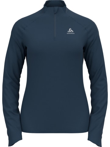 Odlo Sweatshirt Mid layer 1/2 zip BERRA LIGH in Blau