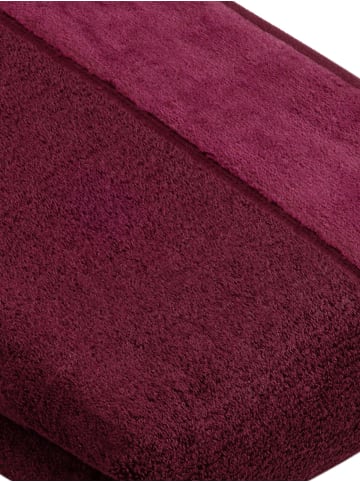 Vossen 2er Pack Duschtuch in berry